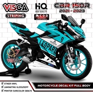 Decal CBR 150R 2021 - Sticker CBR 150R 2021 - Decal CBR 150R 2021 Full Body - Striping CBR 150R 2021