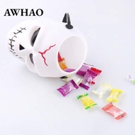[AWHAO] Halloween Candy Bucket, Trick-or-treat Bucket, Halloween Party Supplies, Gift