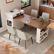 Household Guide Foldable Style Table Multifunctional Table Cream Dining Table 2025 Island Retractabl
