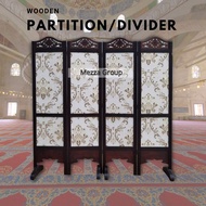 Partition Kayu / Pembahagi Ruang Kayu Original / Space divider