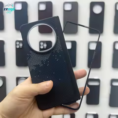 For Oppo Find N5 Aramid Fiber Ultra-Thin Hard Case Magnetic Axial Closure
