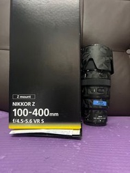剛剛三月買 安心購買 全新一樣 全套有盒 （香港行貨差唔多一年保養）Nikon Z 100-400 100-400mm VR S Z5 Z6 Z7 Z9 Use