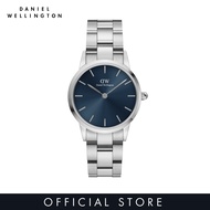 Daniel Wellington Iconic Link Arctic Watch 28/32mm Silver - Blue Dial - Watch for Women - Fashion Watch - DW Ofiicial - Authentic