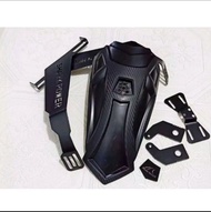 Mudguard shark power panjang / penahan lumpur motor universal Xabre