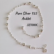 Silver 925 Anklet (Pure Silver 925 Anklet for Adults)