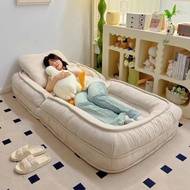 Human dog kennel lazy sofa folding sleepable sofa bed room bedroom double tatami single sofa