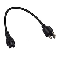 IEC320 C5กับ NEMA 5-15P อะแดปเตอร์สายเคเบิล3ขั้วตัวเมียถึง3ขั้วตัวผู้แปลง