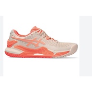 Genuine ASICS Gel Resolution 9 Pearl Pink Sun Coral Shoes