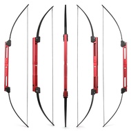 54inch Folding Recurve Bow 35lbs Portable Longbow Outdoor Shoot Target RH/LH