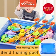 Magnetic Fishing Pool Toys Game For Kid s With Fishing Pole,Pool Fishing Games Fish Bath Toy,Water T
