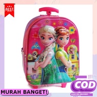 Selling New Original Hello Kitty Girls Wheeled Troley School Bag Frozen 7D 2K Trolley Wheel Bag