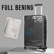Safitri_nik21 | Luggage Cover Transparent PVC Luggage Cover 20 24 28 inch - CLEAR, 20 INCH