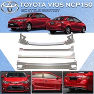 TOYOTA VIOS NCP150 VIOS 2016 FACELIFT GX STYLE BODYKIT (G-X) SKIRT LIP FOR VIOS GX FRONT SKIRT SIDE 