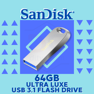 SANDISK USB 3.1 FLASHDISK 64GB ULTRA LUXE [SDCZ74-064G-G46]