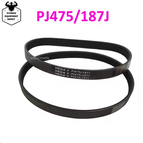 VEGA V-Belt PJ475 187J 3/4/5/6/7 Ribs Treadmill Motor Belt Rubber Multi Groove Belt Drive Belt