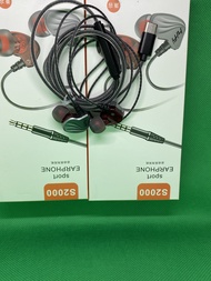 Tai Nghe Gaming S2000 Có Dây Nhét Tai Chơi Game Chống Ồn Có Mic In Ear Thể Thao Cho Samsung Huawei O