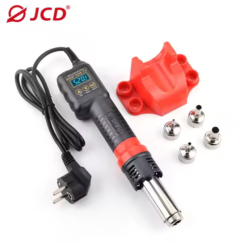 JCD 8208 Heat Gun Micro Soldering Station 750W Soldering Hot Air Gun LCD Digital Hair Dryer For BGA 