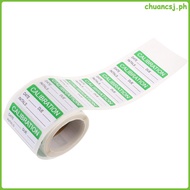 Calibration Date Stickers Labels Self Lamintating UV Color Thin Annual Due Small chuancsj