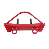 For MN 1/12 MN128 Aluminum Alloy Front Bumper Upgraded Crash Belt Winch Hole RC Car Protect Bumper