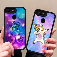 R85 Cute Unicorn OPPO A3S A7n A7 A5 A12S Realme C1 A12E A12 A5S Case