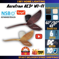 NSB Aeratron AE3+ WIFI 50" DC Motor 3 blade with remote designer fan kipas angin siling fan 家用风扇