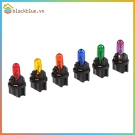 BBLUE 10PCS T5.5 Led Bulb W1.2WCar Interior Lights Dashboard Heating Indicator Wedge Auto Instrument