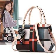 Korean bags Authentic Original womens branded Korean style Cross Body &amp; Shoulder handle Bag with long sling for ladies girls fashionable tote bags women on sale Free Key champ chain