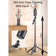 ❤Auto Face Tracking Recognition Tripod ❤ 360°Rotation Gimbals Mount Rechargeable Tracking Tripod