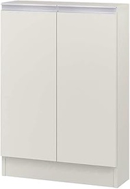 IWATSUKI MIO-8553SWH Storage Shelf with Door to Order Made in 1cm Units Within Width 45-120cm White 