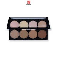Odbo Highlight & Contour Pro Palette Highlighter 20g. ไฮไลท์ คอนทัวร์ หน้า เฉดดิ้ง 8 เฉดสี OD138 (Sh
