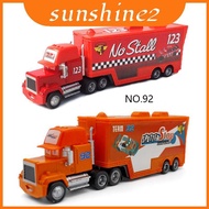 Durable Alloy Cars Mack Lightning Mcqueen King Jackson Storm Model Truck Racer