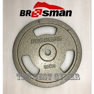 PREMIUM BROSMAN STATIC-COATED IRON PLATE 10KG - 15KG - 20KG