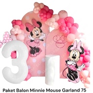 MINNIE GARLAND 75SP Balloon Package Minnie Birthday Decoration/