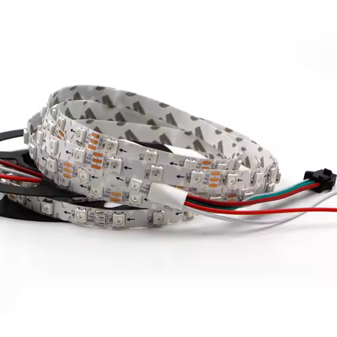 RGBIC WS2812B Pixel S type SK6812 WS2812 IC addressable LED Strip light 5/8mm PCB SMD 3535 5050 RGB