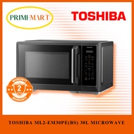 TOSHIBA ML2-EM30PE(BS) 30L MICROWAVE + 2 YEARS WARRANTY