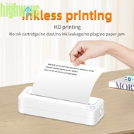 Thermal Printer A4 Maker WiFi/Bluetooth-compatible Mini Portable Pocket Printer [highways.my]