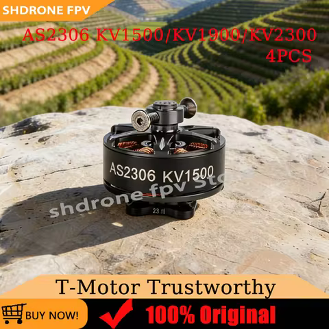 T-Motor AS2306 Short Shaft Brushless Motor | KV1500/1900/2300 2-3S Top Choice for F3P 3D 4D Indoor R