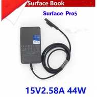 New 44W Microsoft Surface book Pro5 Tablet 1796 1769 Charge Source Laptop Adapter 15V 2.58A Power Cord