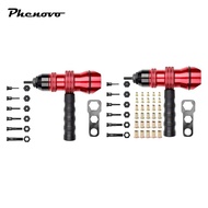 [Phenovo] Electric Rivet Nut Machine Adapter Professional Cordless Hand Tools Compact