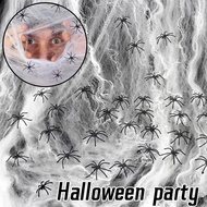 Super Real Spider Web Fake Spider Halloween Artificial Terrorist Party Scene Decoration Terrorist Ho