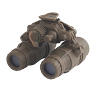 แว่นตาสองตาจำลอง NVG DTNVS สำหรับหมวกนิรภัยทางยุทธวิธี CS เพ้นท์บอล แอร์ซอฟท์ ฝึกซ้อม ล่าสัตว์ คอสเพ