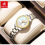 ERNIE KLEIN Relo for women waterproof original 2024 seiko silver gold watch for woman / for kids Ana