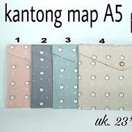 A5 Cloth Document File Folder