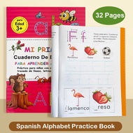 Spanish Alphabet Tracing & Writing Workbook for Kids Homeschool & Classroom Resource Early Language 