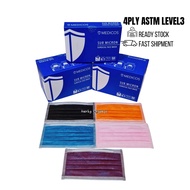 Medicos 4ply ASTM 3 Surgical Face Mask