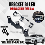 1.5 INCH BILED RETROFIT BRACKET FOR TOYOTA KIJANG INNOVA Zenix Q & V VERSUS 2MM THICKNESS PROJECTOR 