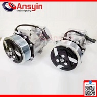 Sanden 7H15 SD7H15 8202 8203 Auto Car AC A/C Air Compressor for JCB Telescopic handler TM Series 320