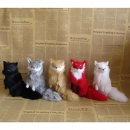 Simulation Fox Animal Ornaments Fox Red Fox Rabbit Skin Fox Ornaments White Fox Simulation Fox