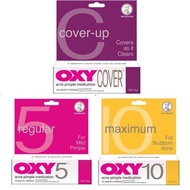 Oxy 10 Acne Pimple Medication Treatment Cream - OXY 5 / OXY 10 / OXY Cover up - Benzoyl Peroxide