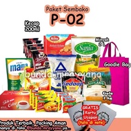 [#P-02] Paket Sembako Gula Kopi Hemat Murah Lengkap Komplit Belanja